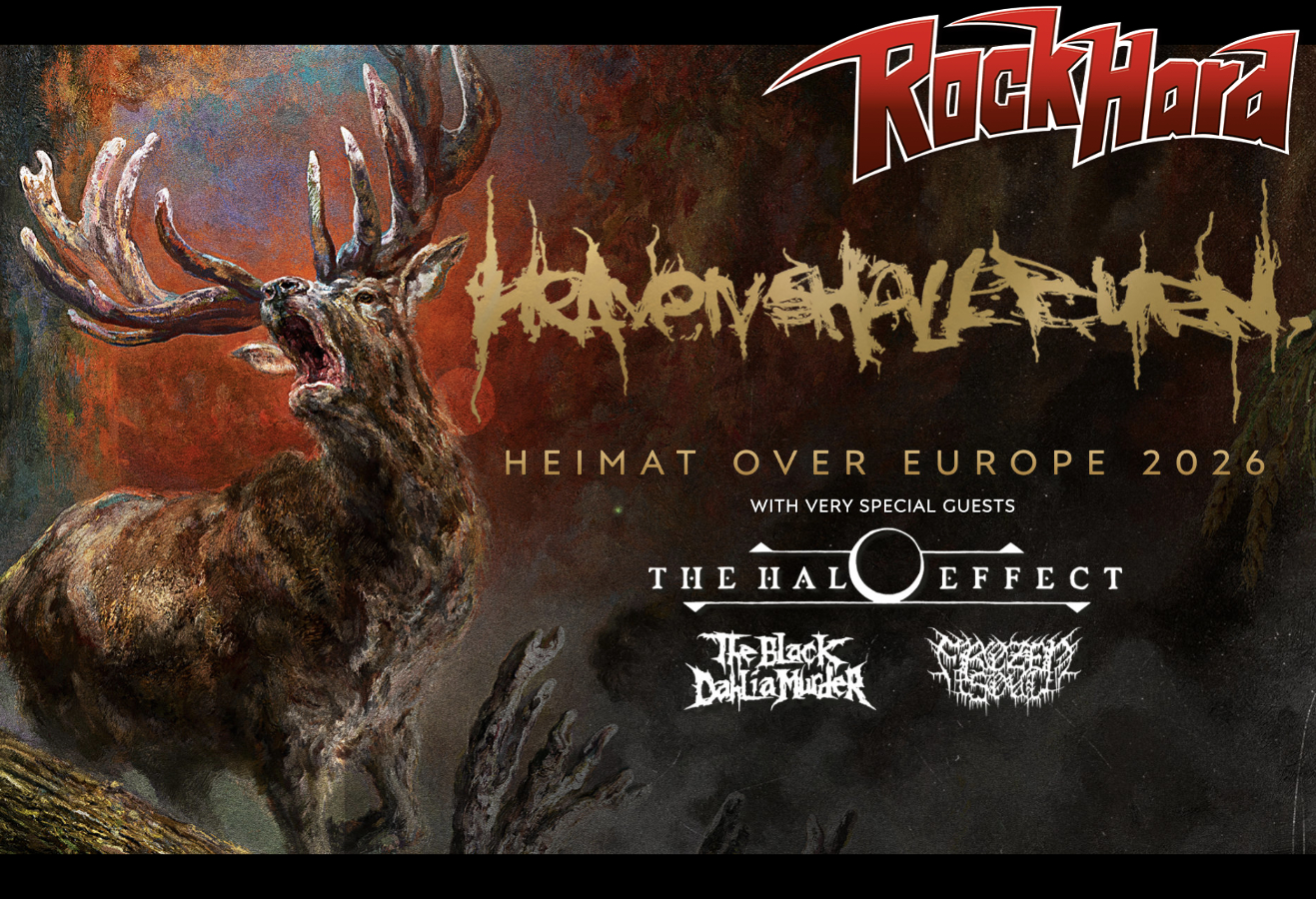 HEAVEN SHALL BURN vyrazí na jar 2026 na Európske turné! V marci sa ...